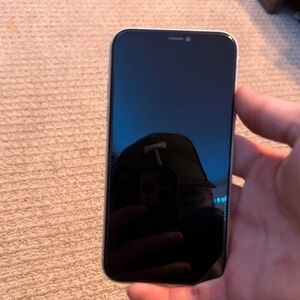 Smartphone with Black Display